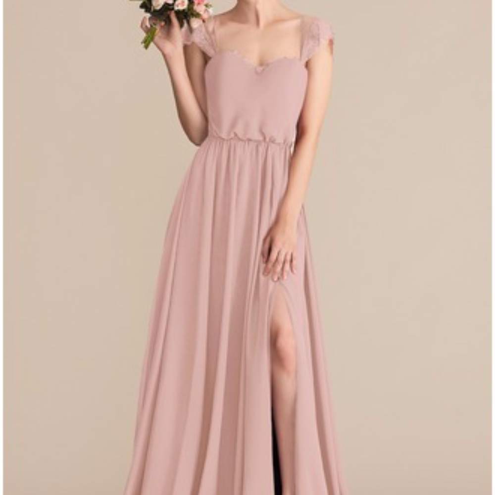 JJs House Bridesmaid Dress DUSTY ROSE sz 8